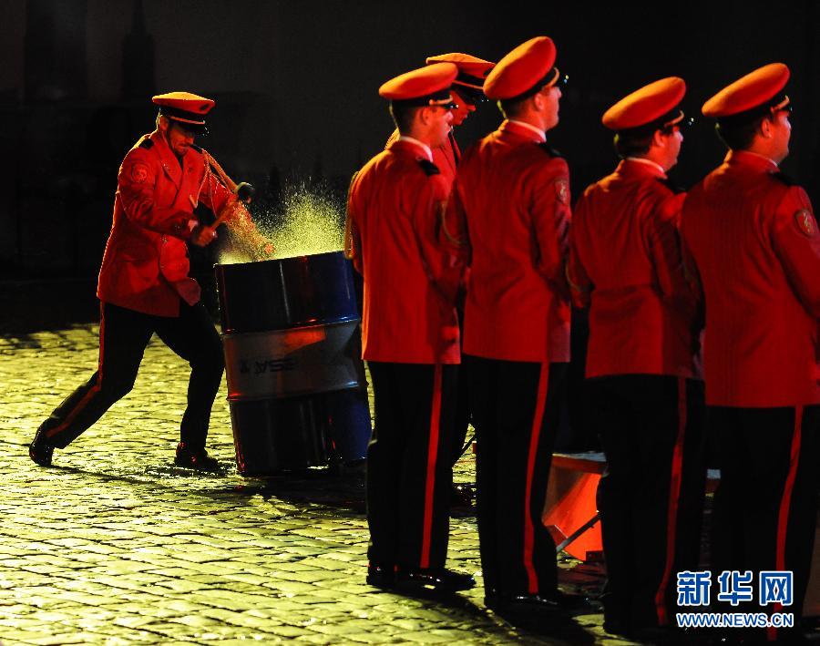 2013俄罗斯国际军乐节开幕