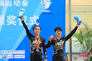 黑龙江队获得一枚铜牌。 中国网 董宁 摄影