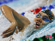全運會游泳項目圖片精選 驚濤駭浪。中國網記者 董寧攝影
