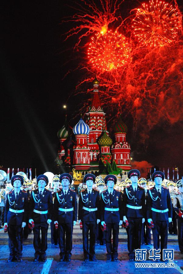2013俄罗斯国际军乐节闭幕