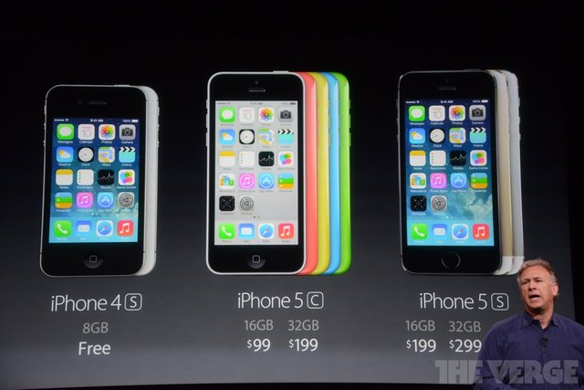 蘋果發佈iPhone 5c和5s兩款iPhone新品，這兩款産品將於9月20日開賣