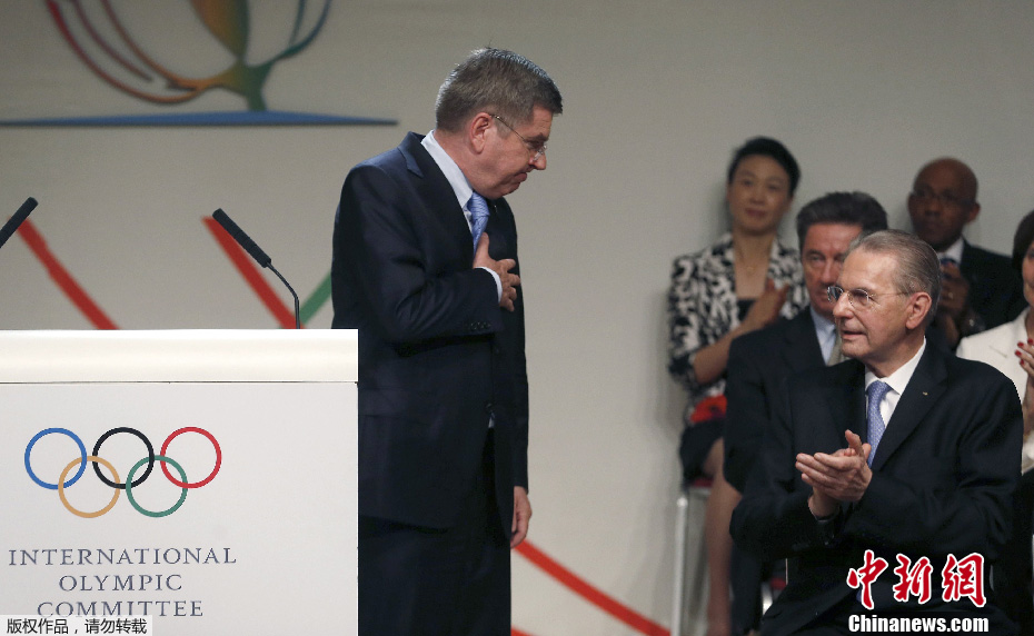 德国人巴赫接替罗格出任国际奥委会主席