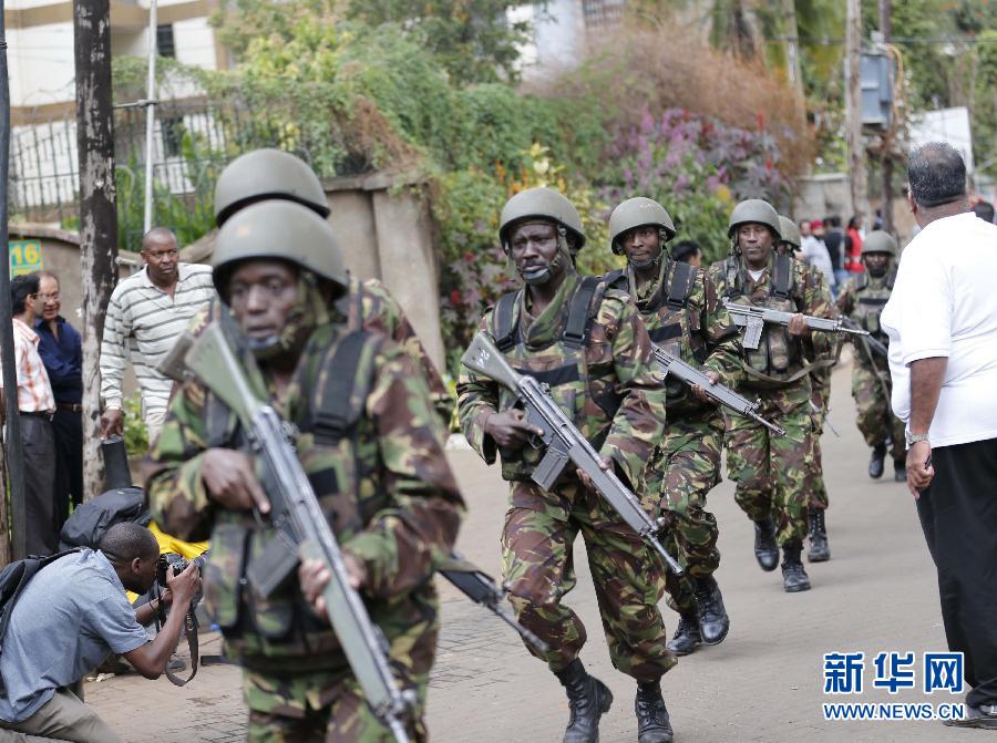 肯亞首都警匪槍戰已造成39人死亡150余人受傷[組圖]