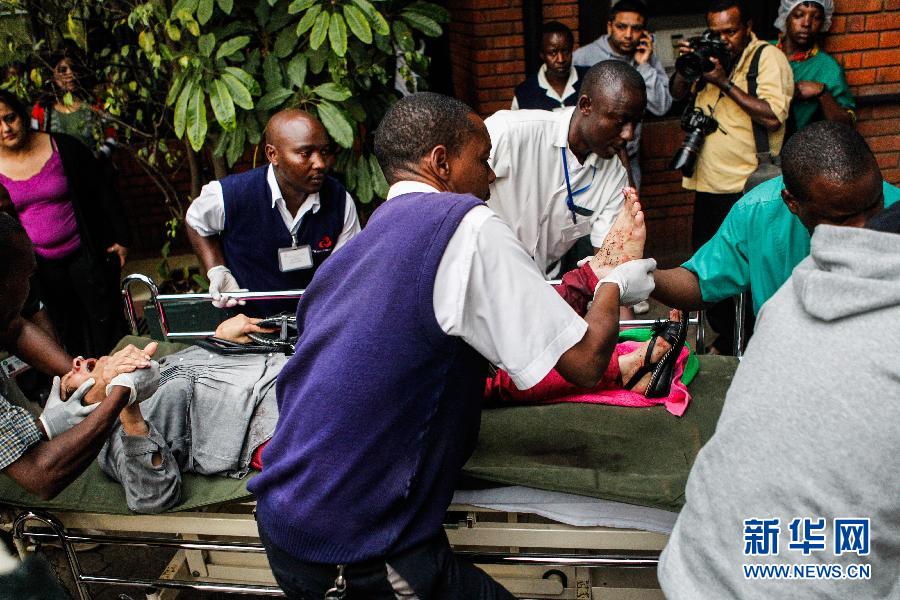肯亞首都警匪槍戰已造成39人死亡150余人受傷[組圖]