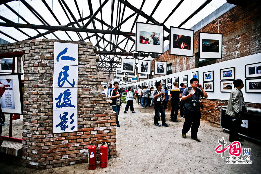领略2013平遥国际摄影展风采：柴油机厂展区