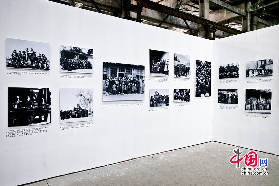 领略2013平遥国际摄影展风采：柴油机厂展区