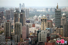 黑龙江哈尔滨城市鸟瞰。中国网图片库 游兵/摄
