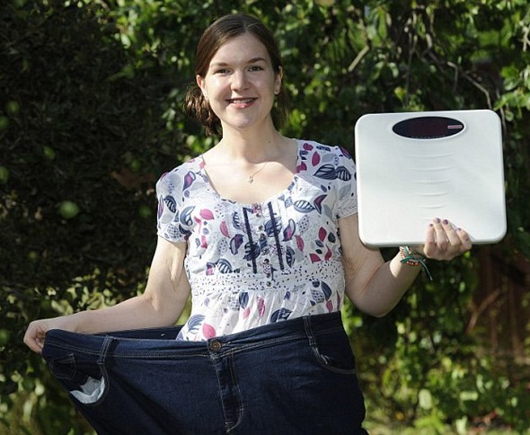 英国减肥励志姐:300斤肥婆甩肉变美女