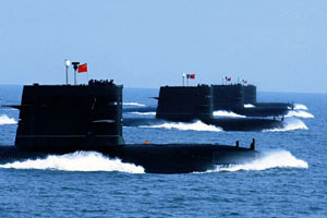 中國海軍各型主力潛艇秘照曝光