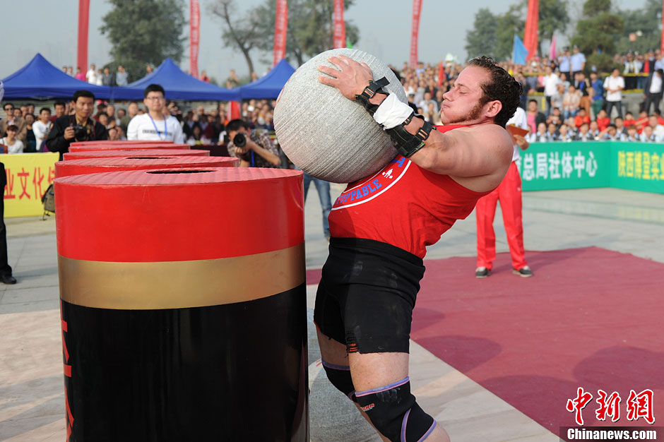 2013中国大力士挑战赛陕西咸阳开赛[组图]