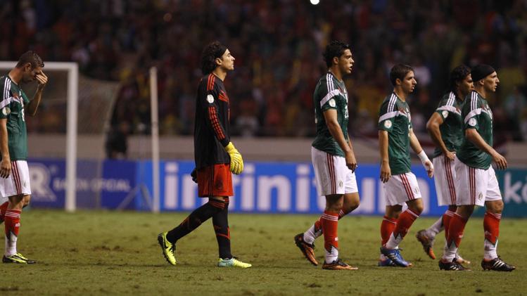 世预赛:墨西哥1-2哥斯达黎加 输球进附加赛