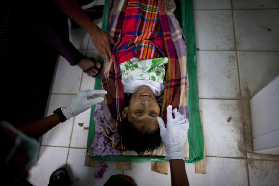 缅甸：“艾滋村”悲情实录 走进艾滋病防治中心[组图]