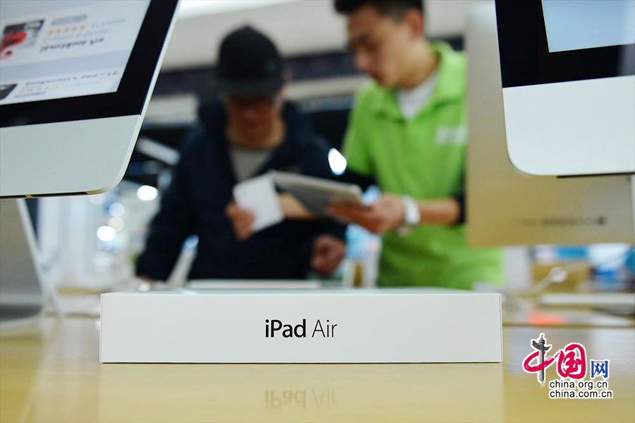 苹果iPad Air在中国开卖