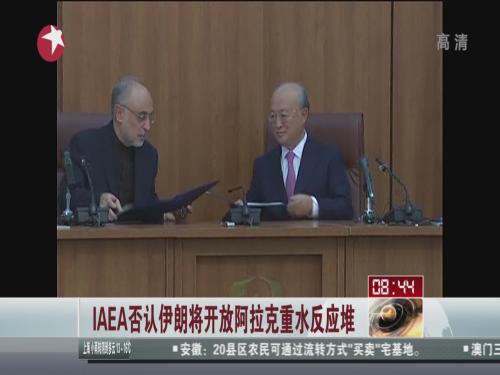 IAEA否认伊朗将开放阿拉克重水反应堆