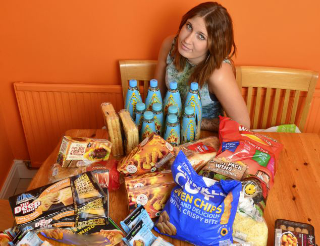食物恐惧症女子吃16年垃圾食品