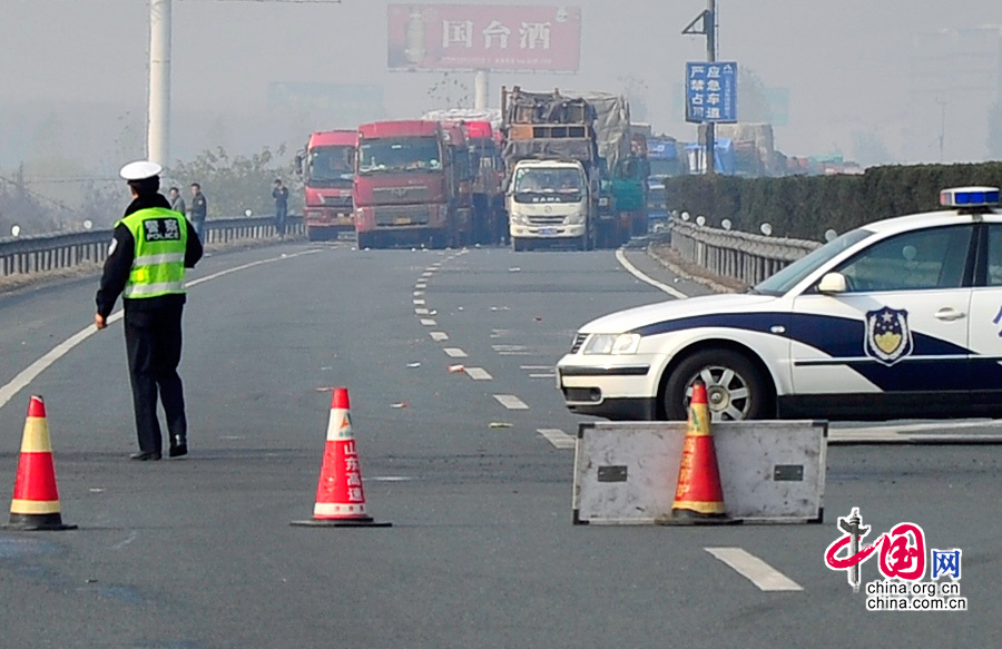 2013年11月14日，據山東交通資訊網消息，由於G20青銀高速青島方向發生運輸液化氣車輛追尾事故，截至11月14日16時，次事故影響到的19個收費站入口臨時關閉。