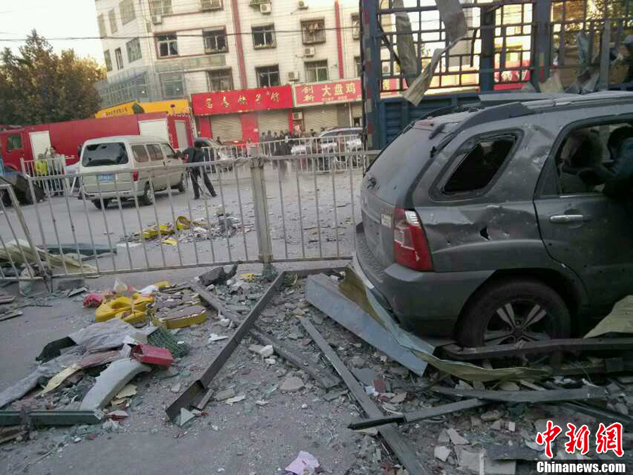 山西运城一酒店燃气管道爆炸致7人受伤
