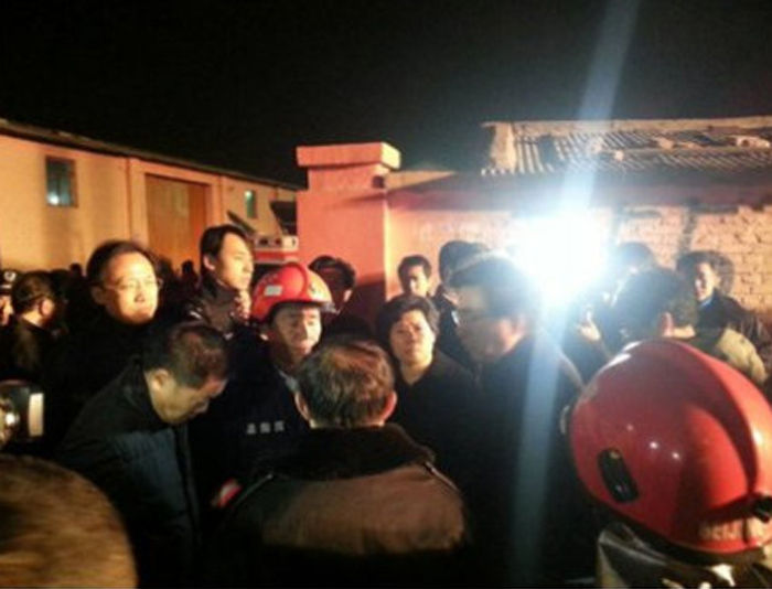 北京一倉庫起火致11人死