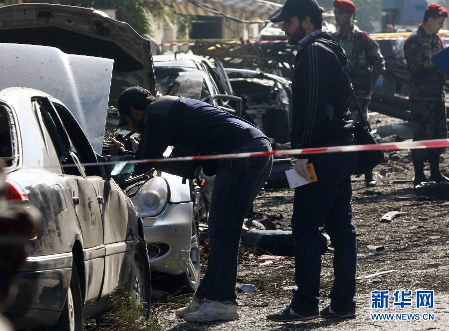 伊朗驻黎使馆附近发生爆炸至少23人死亡[组图]