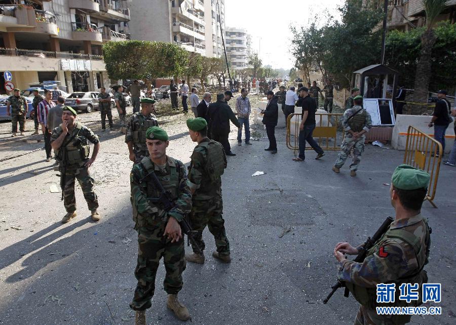 伊朗驻黎使馆附近发生爆炸至少23人死亡[组图]