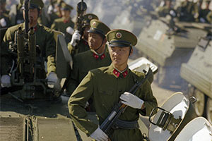 超珍貴老照片再現1984年中國三軍大閱兵