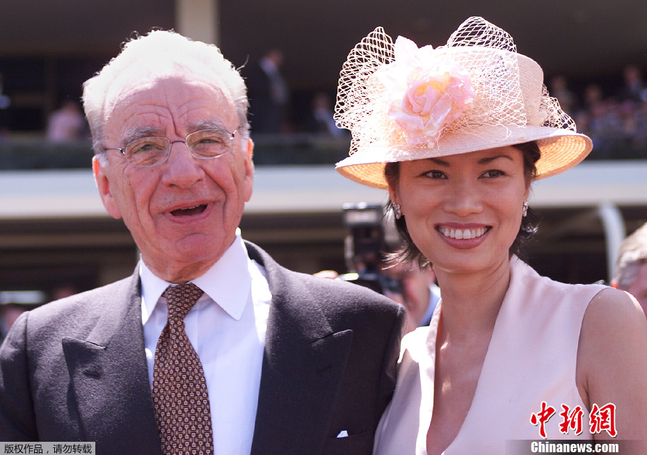 牵手14载 传媒大亨默多克与邓文迪达成离婚协议[组图]