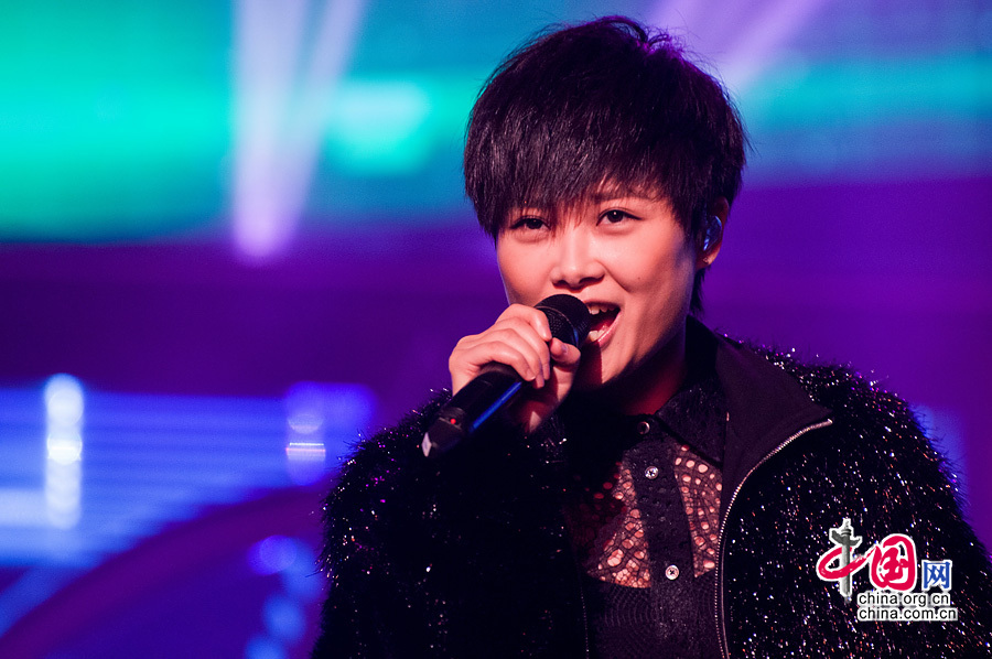 世界精英模特大赛全球总决赛举行 姜武刘雯助阵李宇春献唱