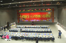 12月2日，西昌卫星发射中心主任张振中宣布长征三号乙火箭发射嫦娥三号任务圆满成功。中国网 李佳 摄影