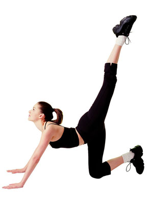 纤纤美腿:三式减肥瑜伽助您轻松瘦腰瘦腿(图)