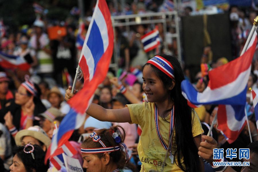 （國際）（5）素貼號召泰國反政府示威者繼續集會