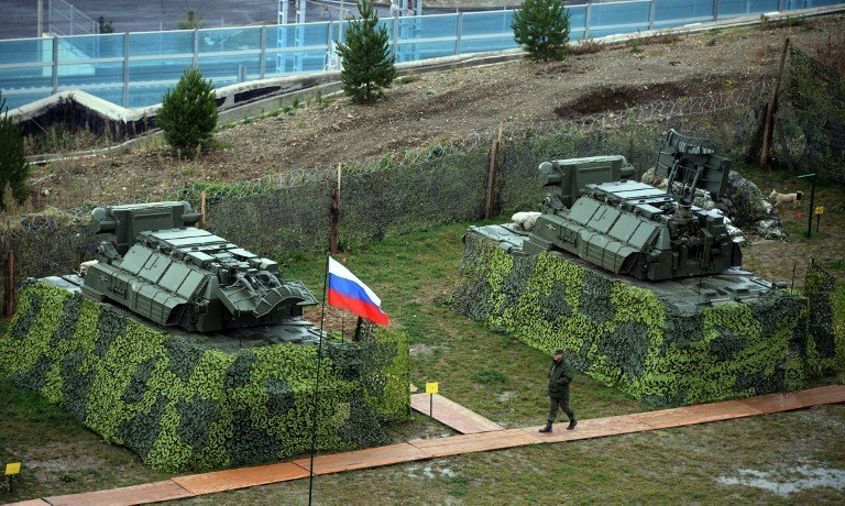組圖：俄軍在索契冬奧會會場部署道爾M1防襲擊