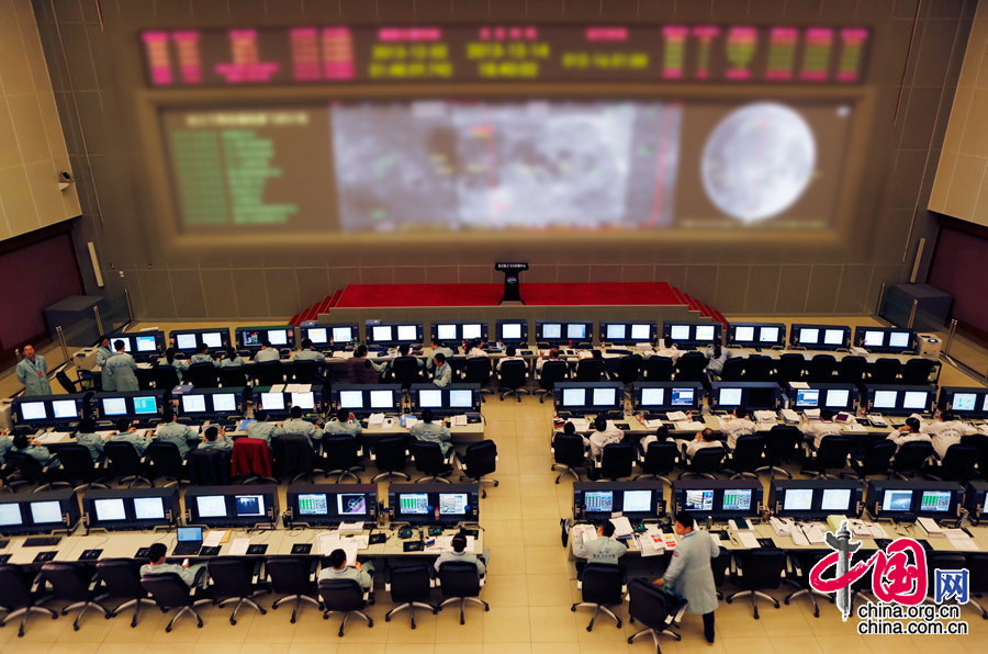 2013年12月14日，北京航太飛控大廳。 中國網記者 楊佳攝