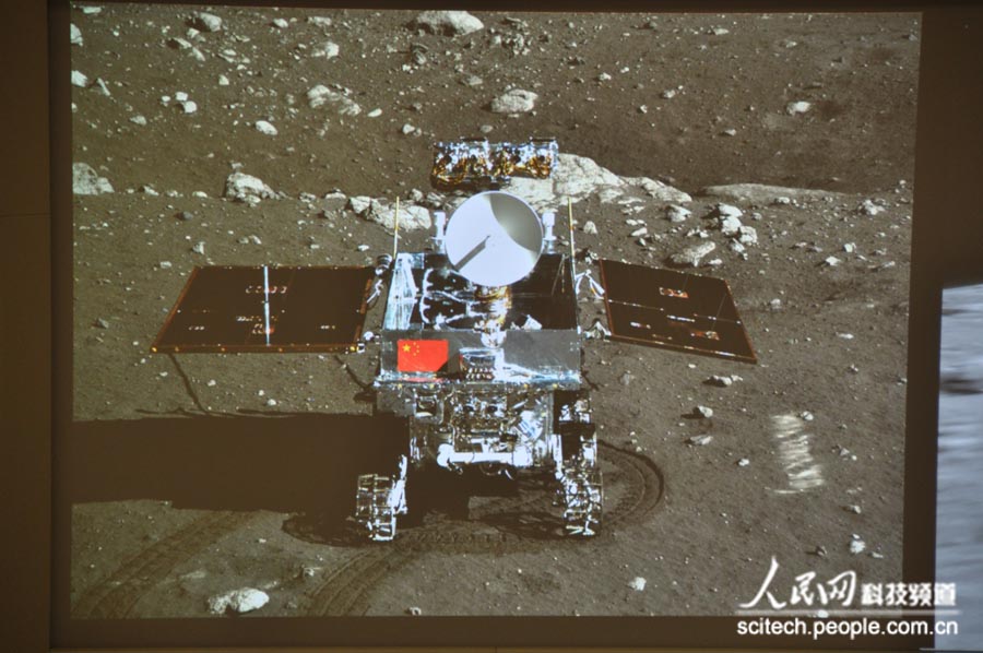 高清組圖：嫦娥三號著陸器和月球車互拍【11】