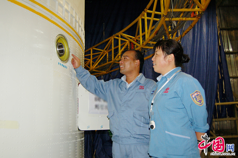 西昌衛星發射中心總體技術部測發總體室主任、高級工程師付菊梅資料圖。