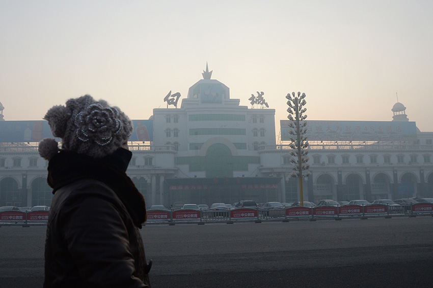 吉林遭遇霧霾天氣 空氣品質重污染