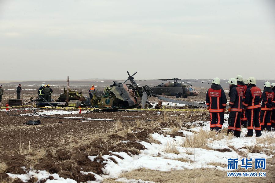 土耳其一軍用直升機墜毀4人死亡
