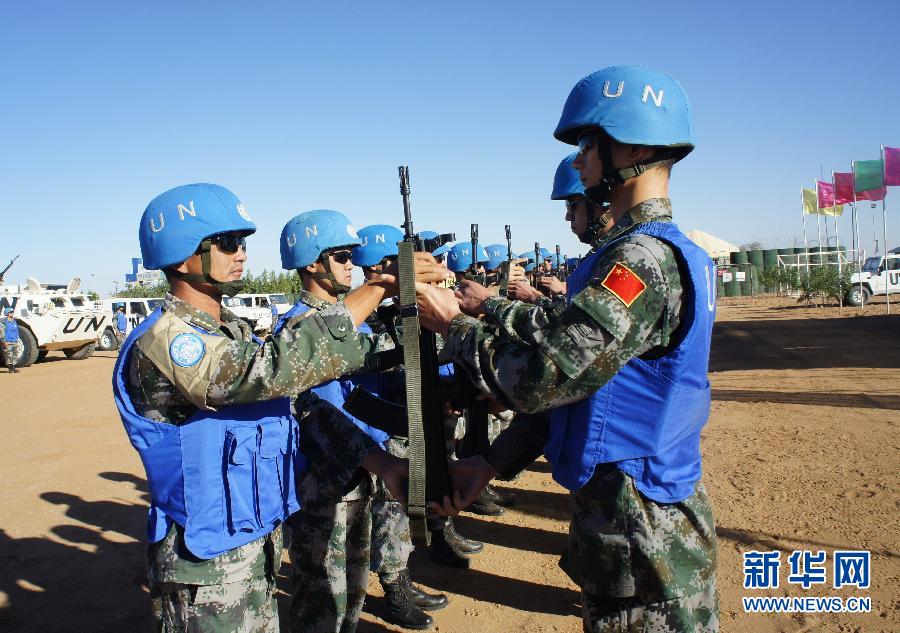 中國赴蘇丹維和部隊完成輪換