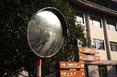 1月1日，南京市政府大院内指示牌。  中国网图片库 颜闽航 摄