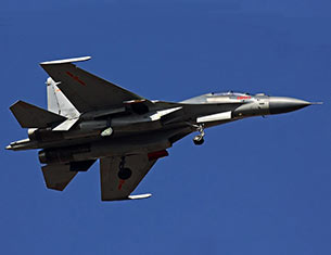 中国最新歼-16战斗机试飞猛图曝