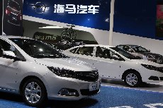 2013年11月6日，河南郑州，国际汽车展上展销的品牌汽车。 