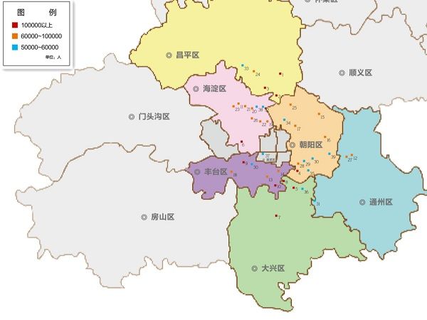 人口密度_北京市人口密度