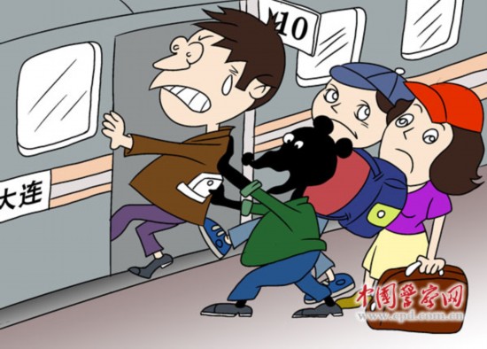 北京铁路警方发布漫画版春运出行提示