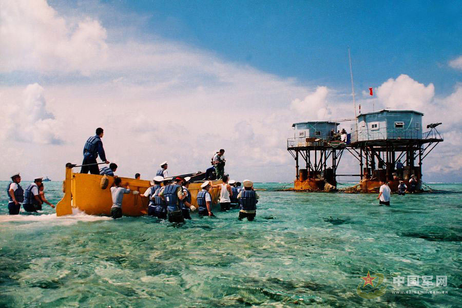 美济礁守备旅图片