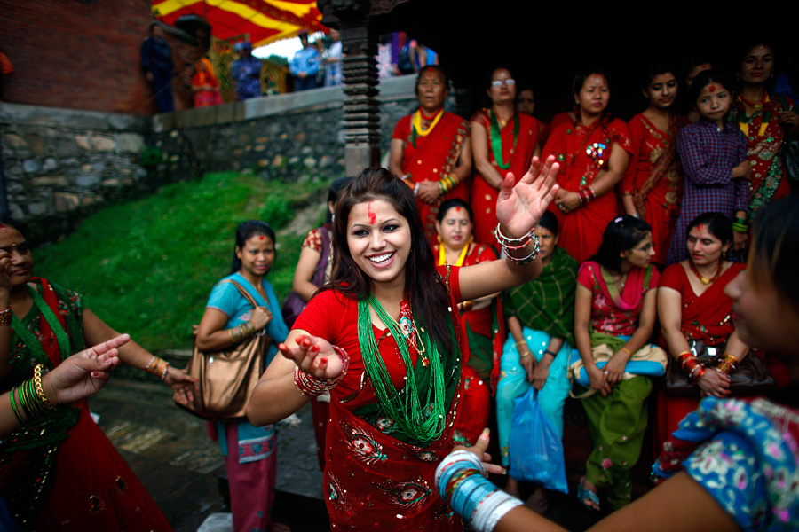尼泊尔女人节[组图]