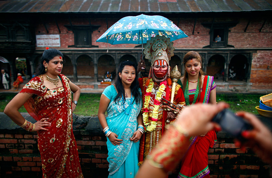 尼泊尔女人节[组图]