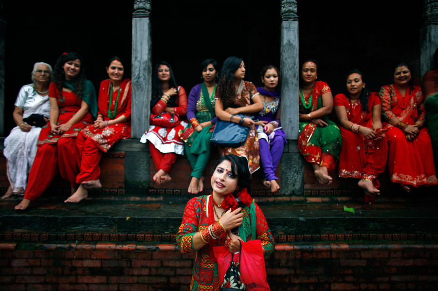 尼泊爾女人節[組圖]