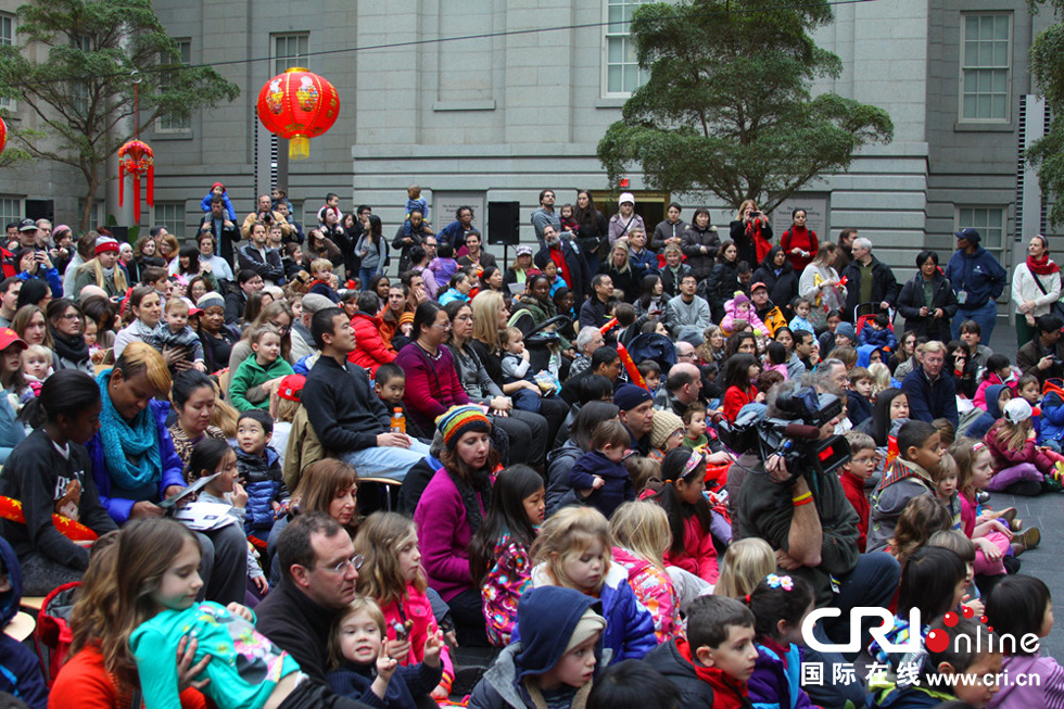 中國新年家庭日火熱華盛頓 吸引眾多美國家庭參與