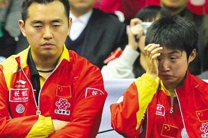 郭跃被调整出国家队孔令辉她心态失衡