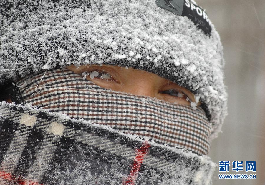 內蒙古呼倫貝爾迎風雪降溫天氣