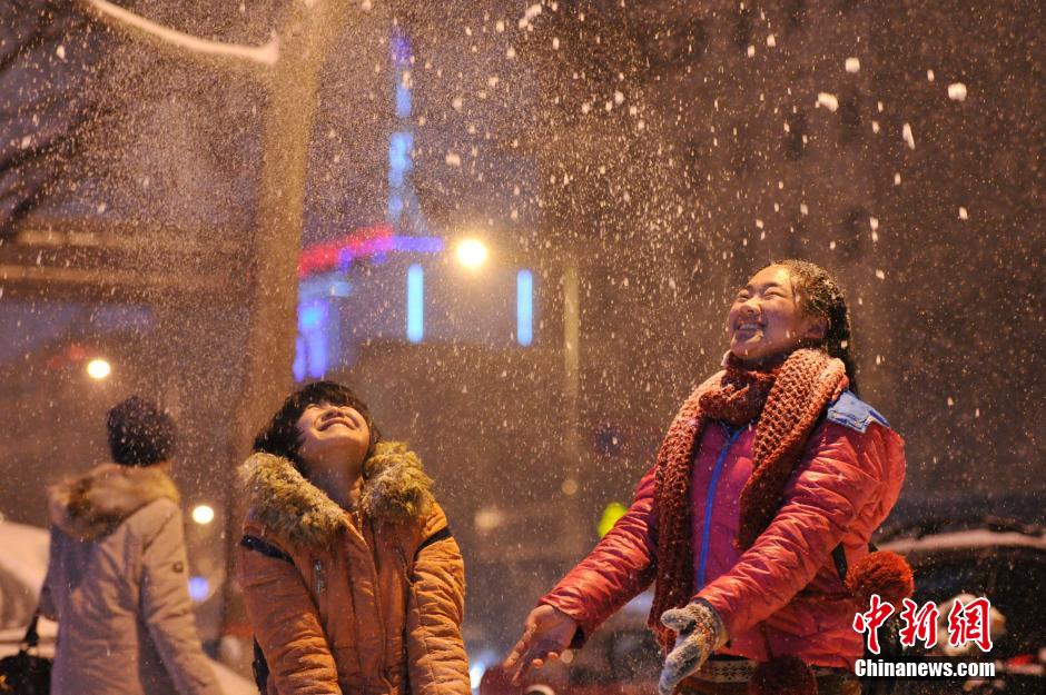 中国中东部迎来大范围雨雪天气